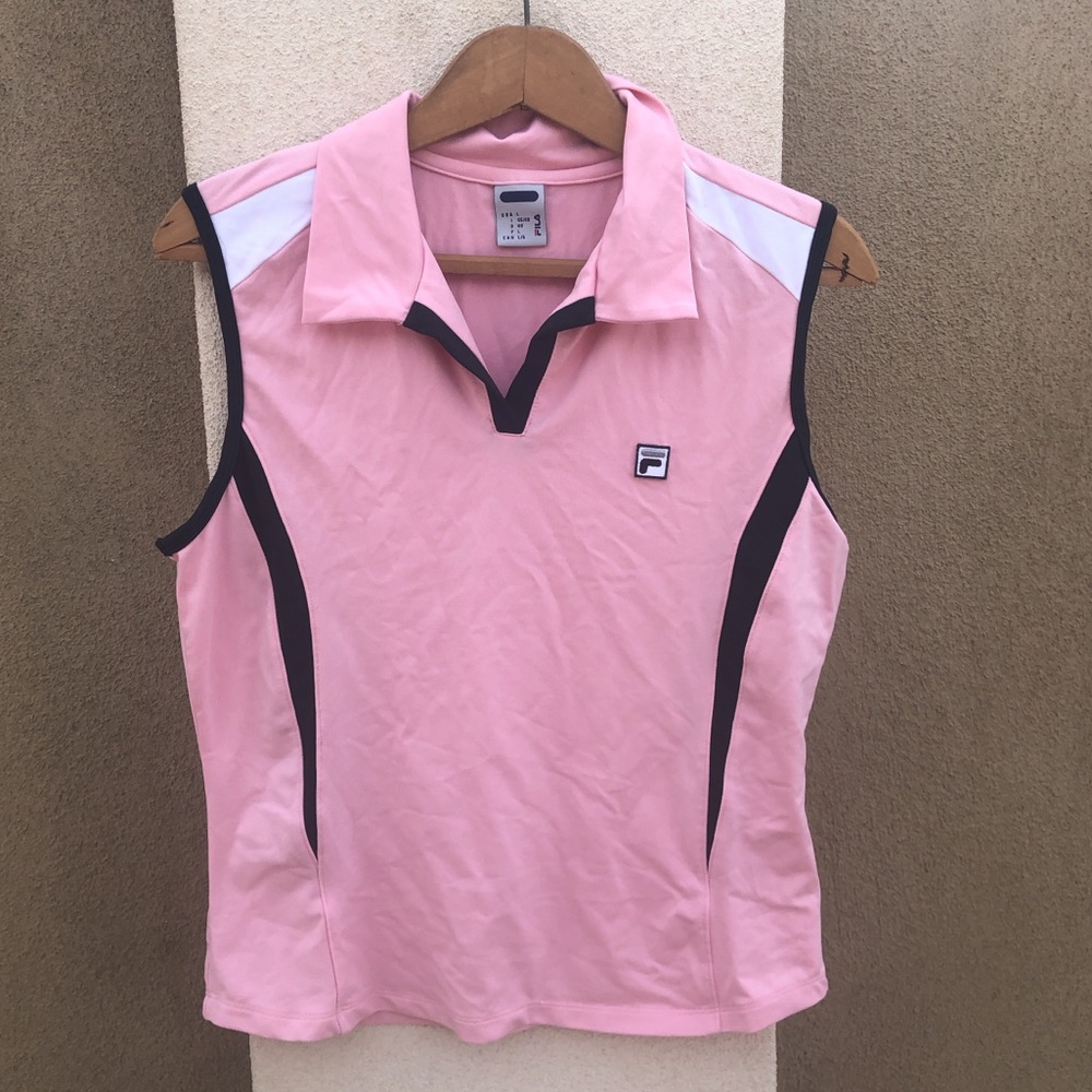 FILA Collar Tank Top